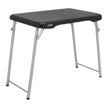 Lifetime Lifetime Stacking Personal Folding Table, 20" x 36", Black 80668